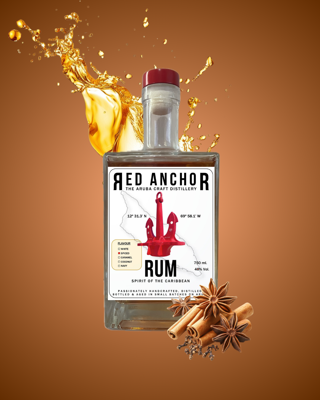 Rum - Spiced - Red Anchor Distillery